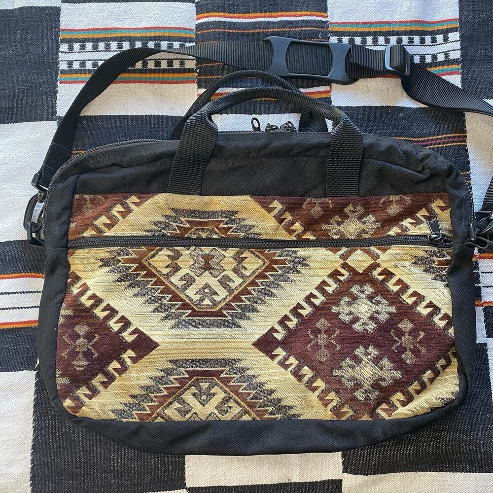 The Pack Shack Computer Messenger Shoulder Bag. Excellent Shape! Big! Rare. USA. - Picture 13 of 16